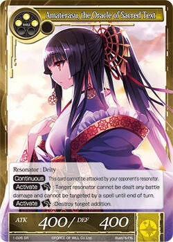 Amaterasu, the Oracle of Sacred Text (1-026) [The Dawn of Valhalla] | Total Play