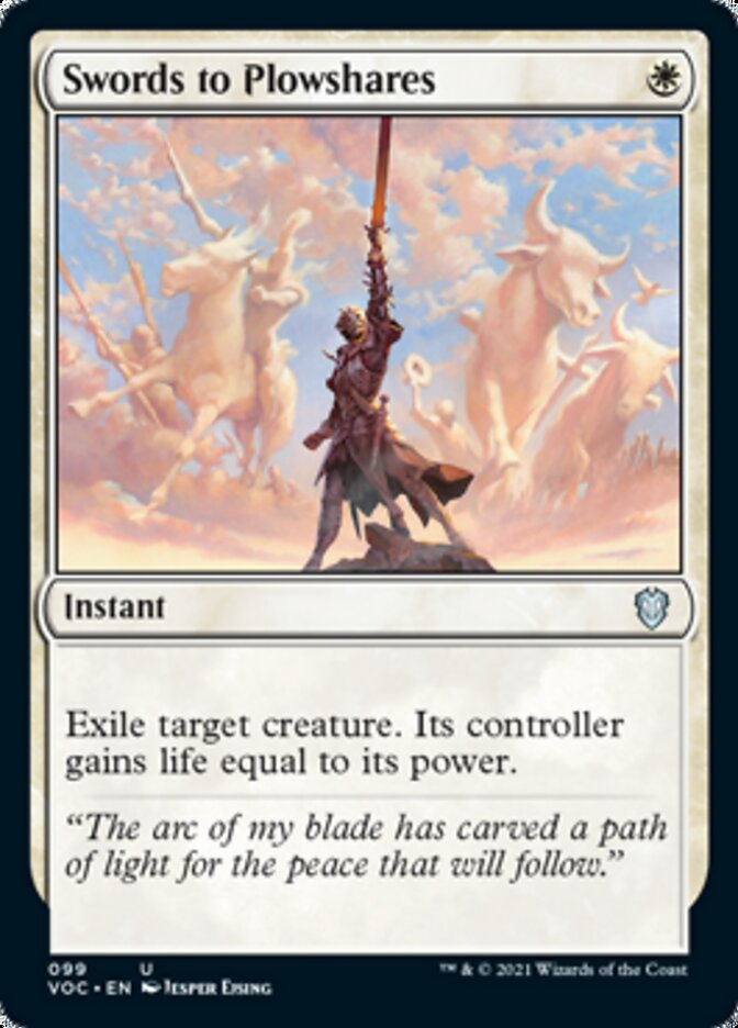 Swords to Plowshares [Innistrad: Crimson Vow Commander] | Total Play