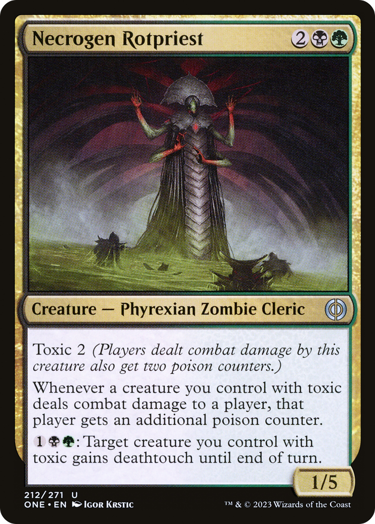 Necrogen Rotpriest [Phyrexia: All Will Be One] | Total Play