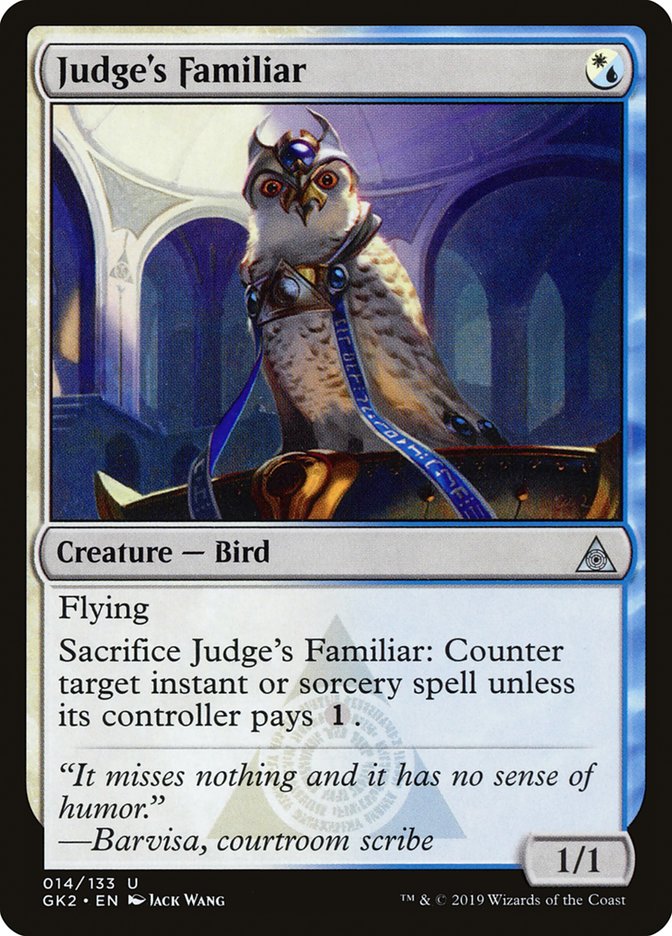 Judge's Familiar [Ravnica Allegiance Guild Kit] | Total Play