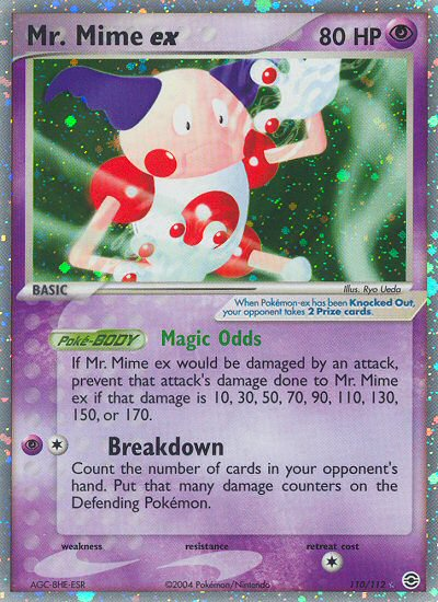 Mr. Mime ex (110/112) [EX: FireRed & LeafGreen] | Total Play