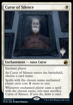 Curse of Silence (Promo Pack) [Innistrad: Midnight Hunt Promos] | Total Play