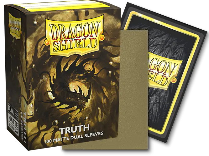 Dragon Shield: Standard 100ct Art Sleeves - Truth (Dual Matte) | Total Play