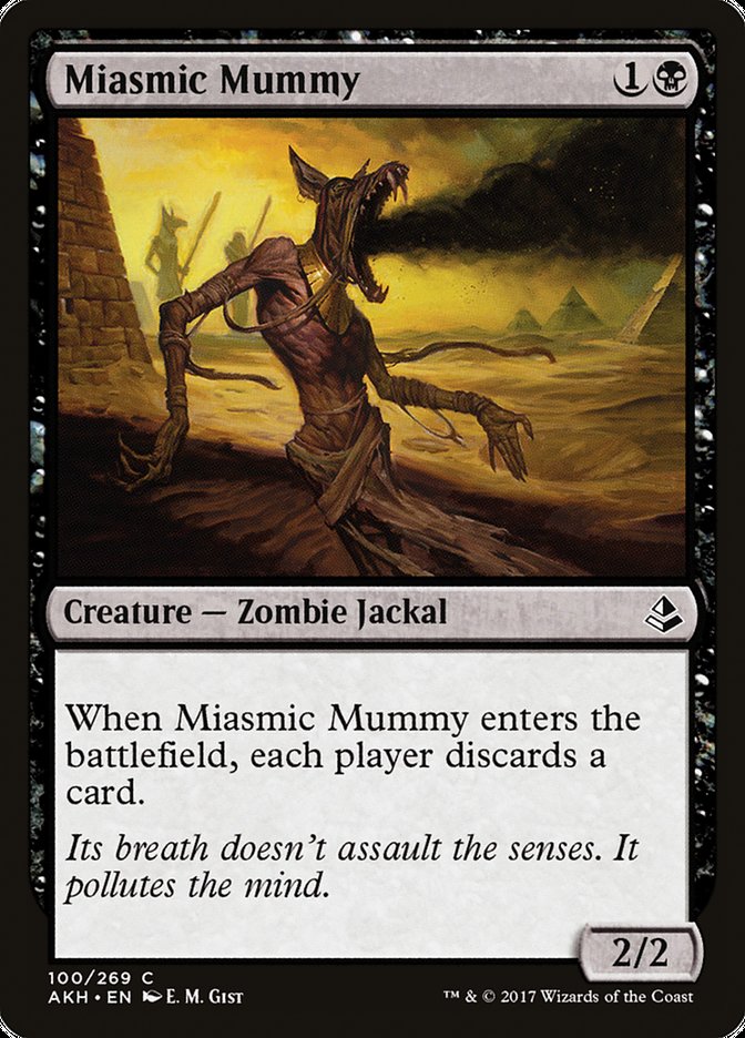 Miasmic Mummy [Amonkhet] | Total Play