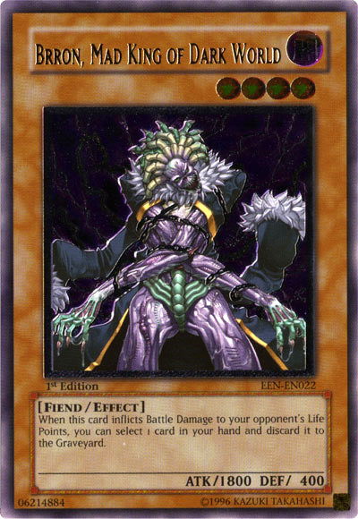 Brron, Mad King of Dark World [EEN-EN022] Ultimate Rare | Total Play