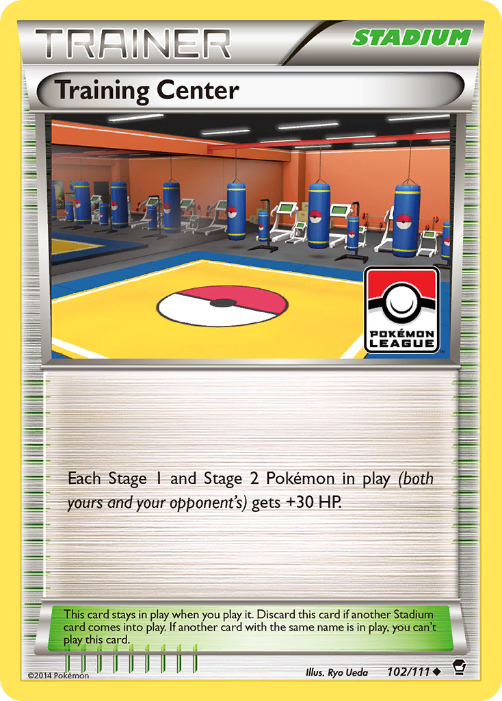 Training Center (102/111) [XY: Furious Fists] | Total Play