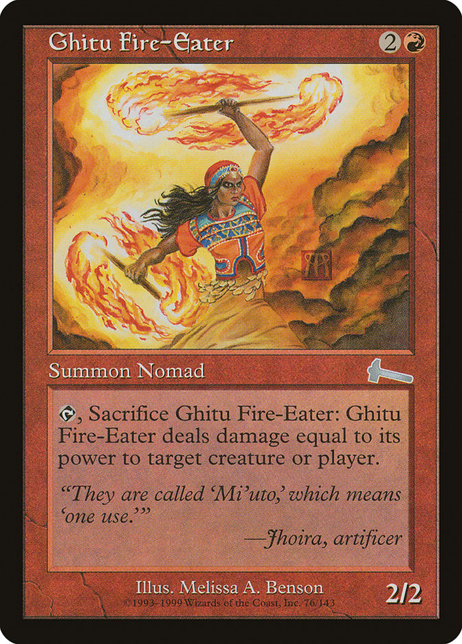 Ghitu Fire-Eater [Urza's Legacy] | Total Play