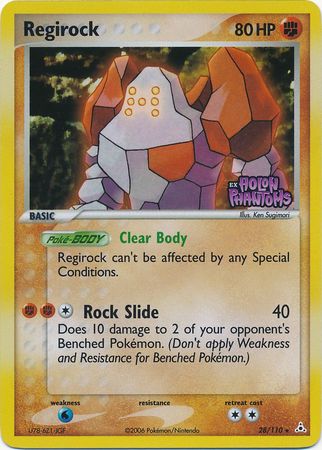 Regirock (28/110) (Stamped) [EX: Holon Phantoms] | Total Play