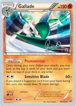 Gallade (84/162) (Infinite Force - Diego Cassiraga) [World Championships 2017] | Total Play
