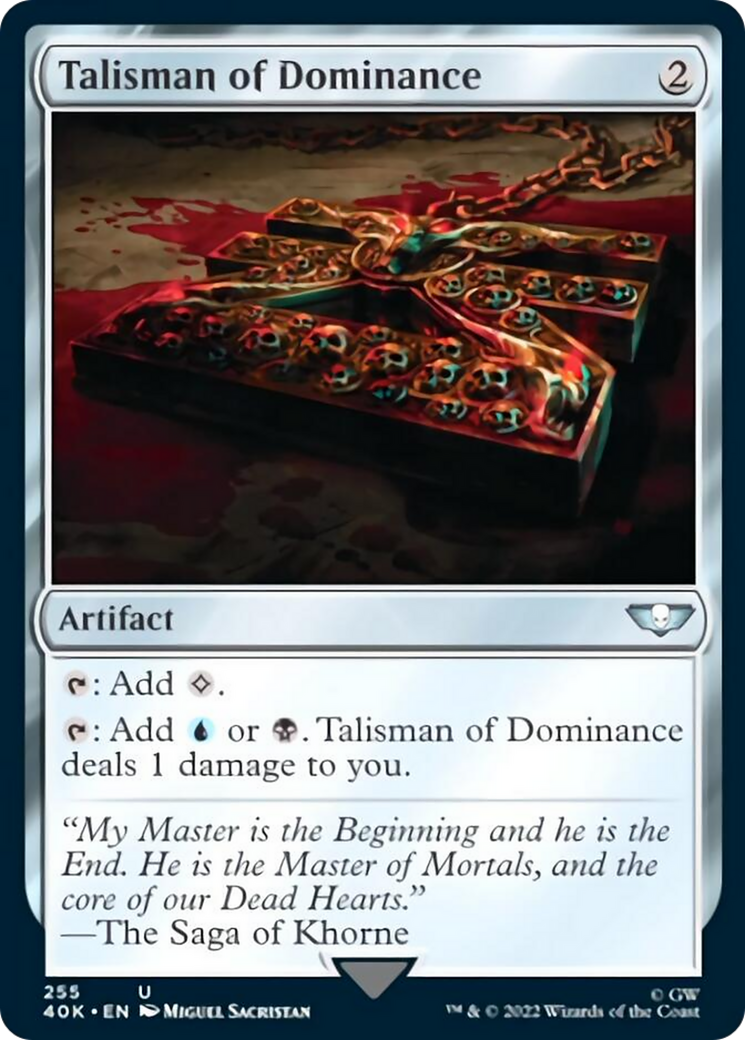 Talisman of Dominance (255) (Surge Foil) [Warhammer 40,000] | Total Play
