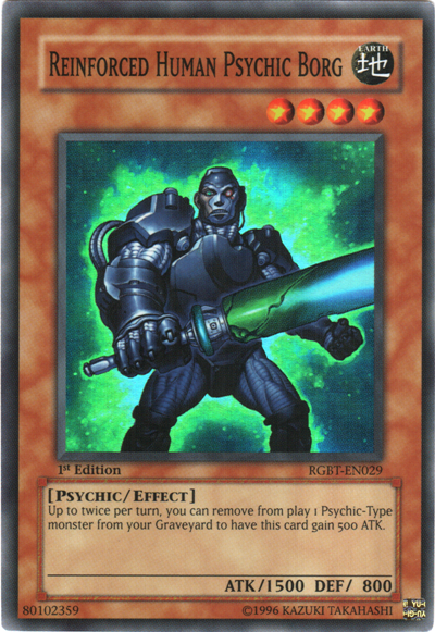 Reinforced Human Psychic Borg [RGBT-EN029] Super Rare | Total Play