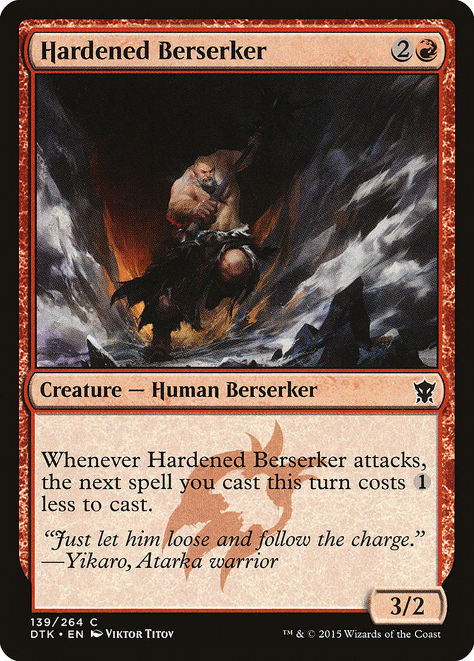 Hardened Berserker [Dragons of Tarkir] | Total Play