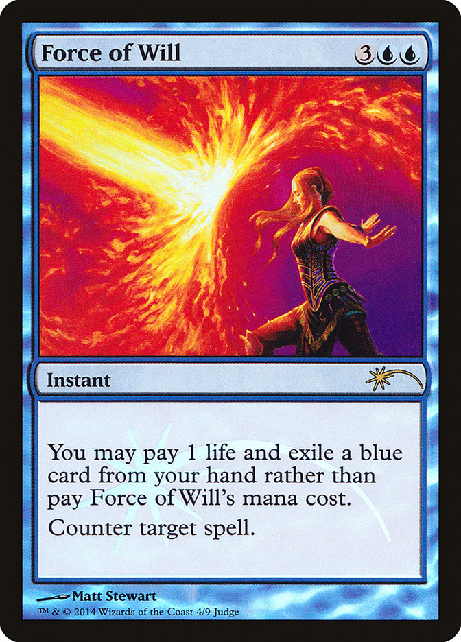 Force of Will [Judge Gift Cards 2014] | Total Play