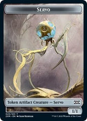 Servo // Treasure Double-Sided Token [Double Masters Tokens] | Total Play