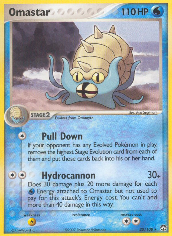 Omastar (20/108) [EX: Power Keepers] | Total Play