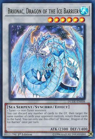 Brionac, Dragon of the Ice Barrier [DUDE-EN008] Ultra Rare | Total Play