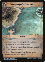 Conqueror's Galleon // Conqueror's Foothold (Buy-A-Box) [Ixalan Treasure Chest] | Total Play