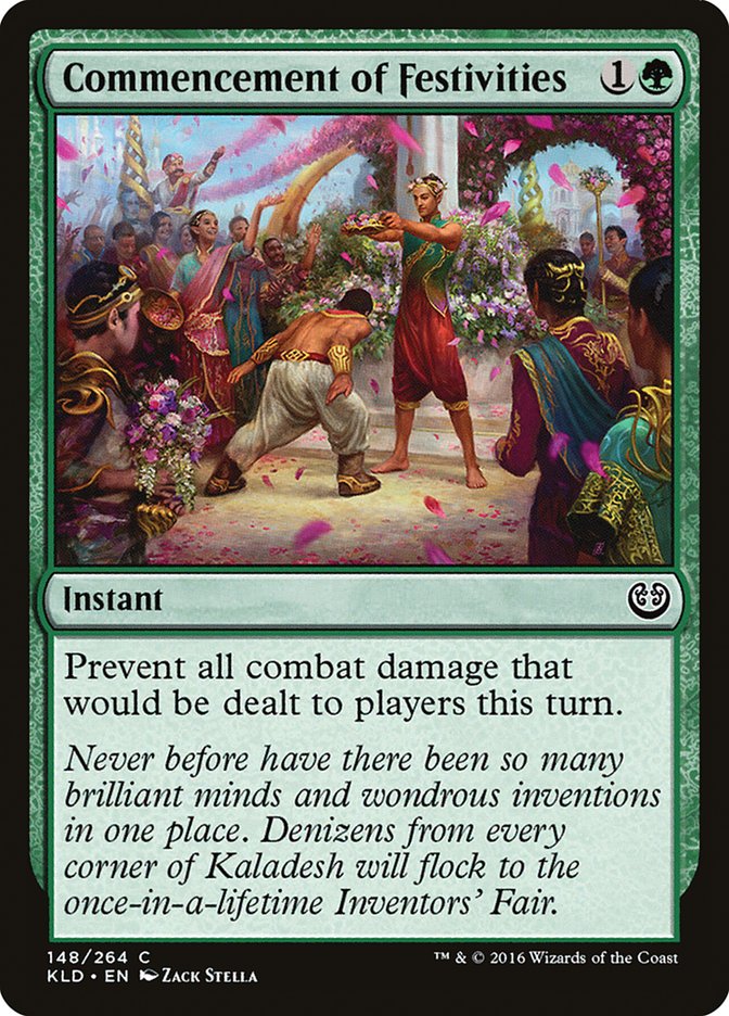 Commencement of Festivities [Kaladesh] | Total Play