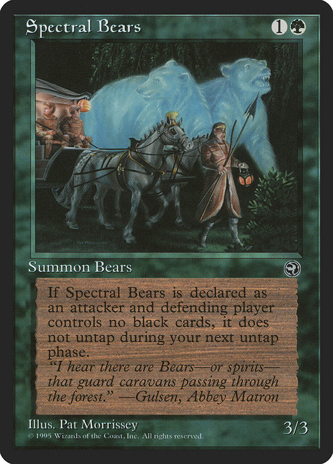 Spectral Bears [Homelands] | Total Play