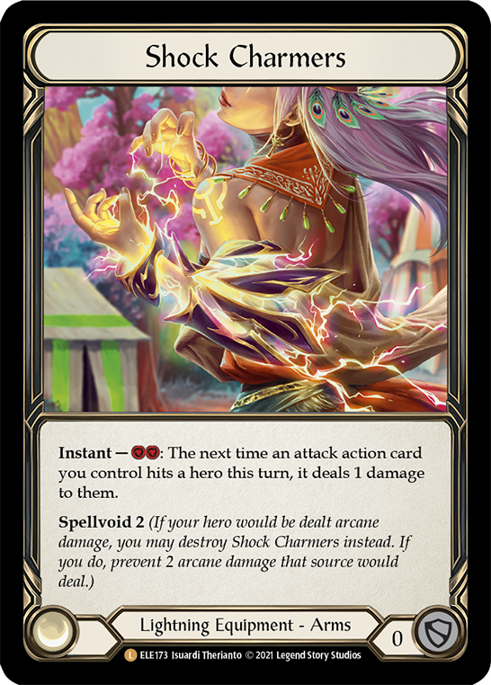 Shock Charmers [ELE173] (Tales of Aria)  1st Edition Cold Foil | Total Play