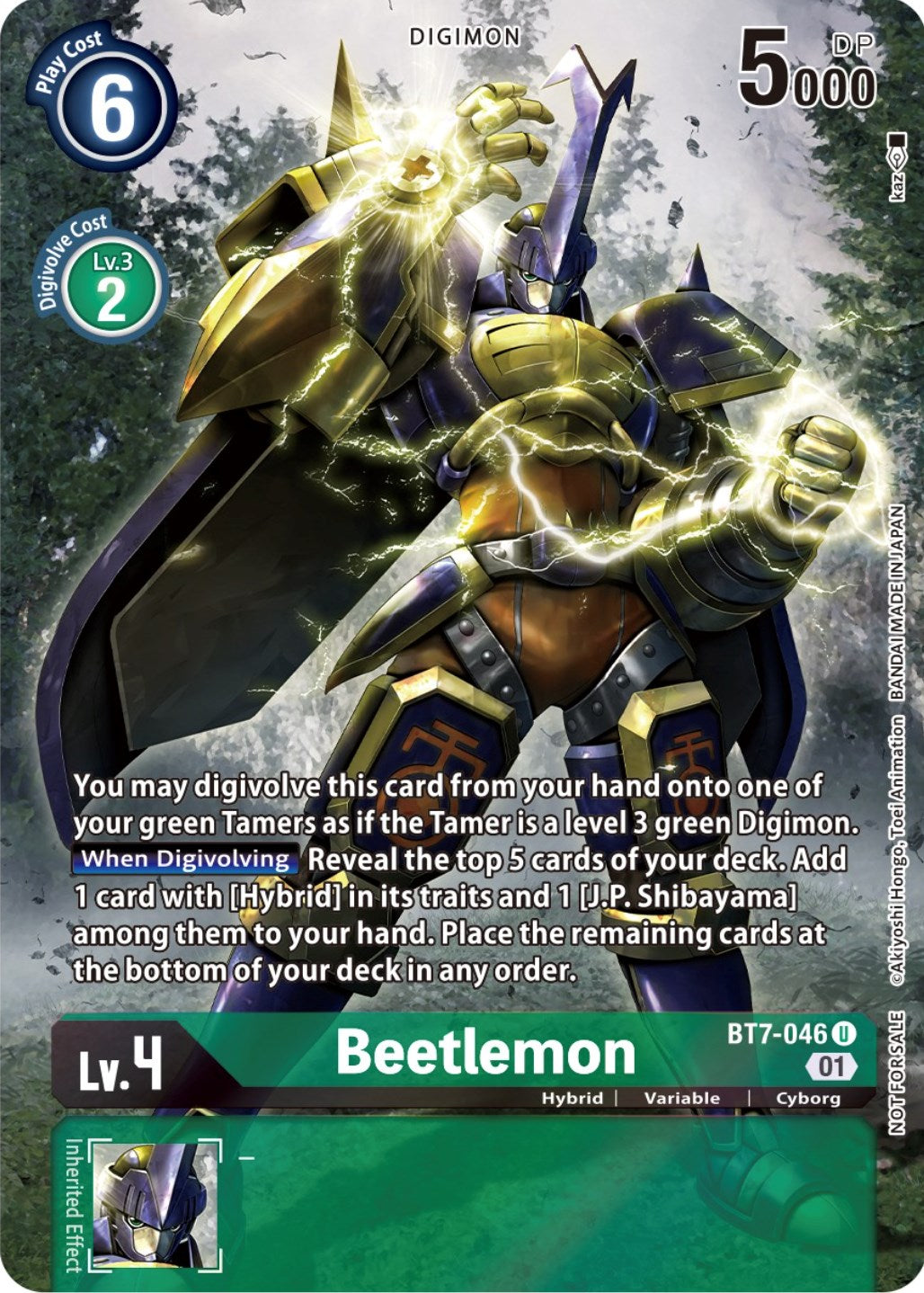 Beetlemon [BT7-046] (2nd Anniversary Frontier Card) [Next Adventure Promos] | Total Play
