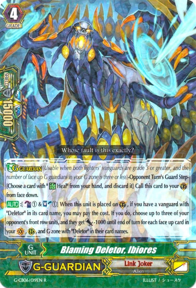 Blaming Deletor, Ibiores (G-CB06/019EN) [Rondeau of Chaos and Salvation] | Total Play