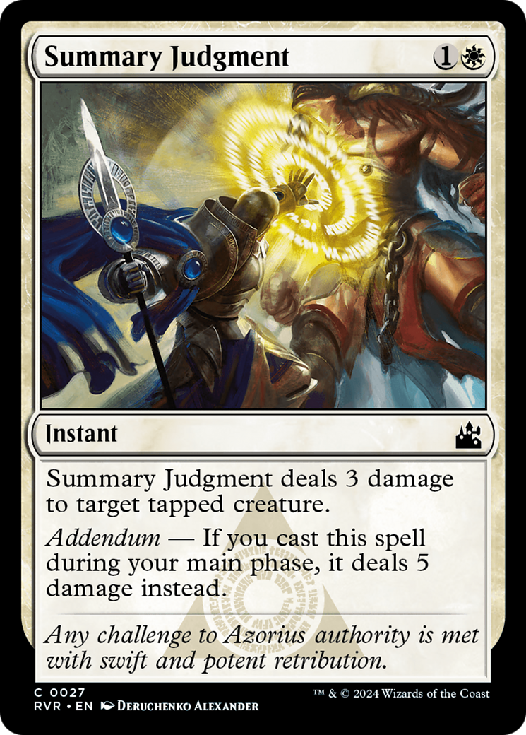 Summary Judgment [Ravnica Remastered] | Total Play