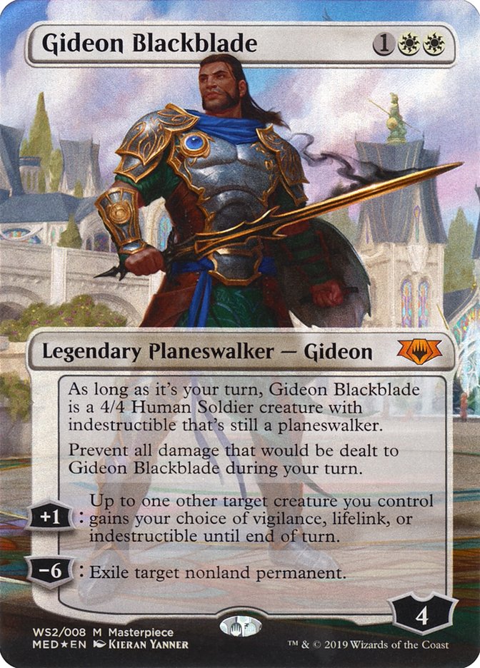 Gideon Blackblade [Mythic Edition] | Total Play