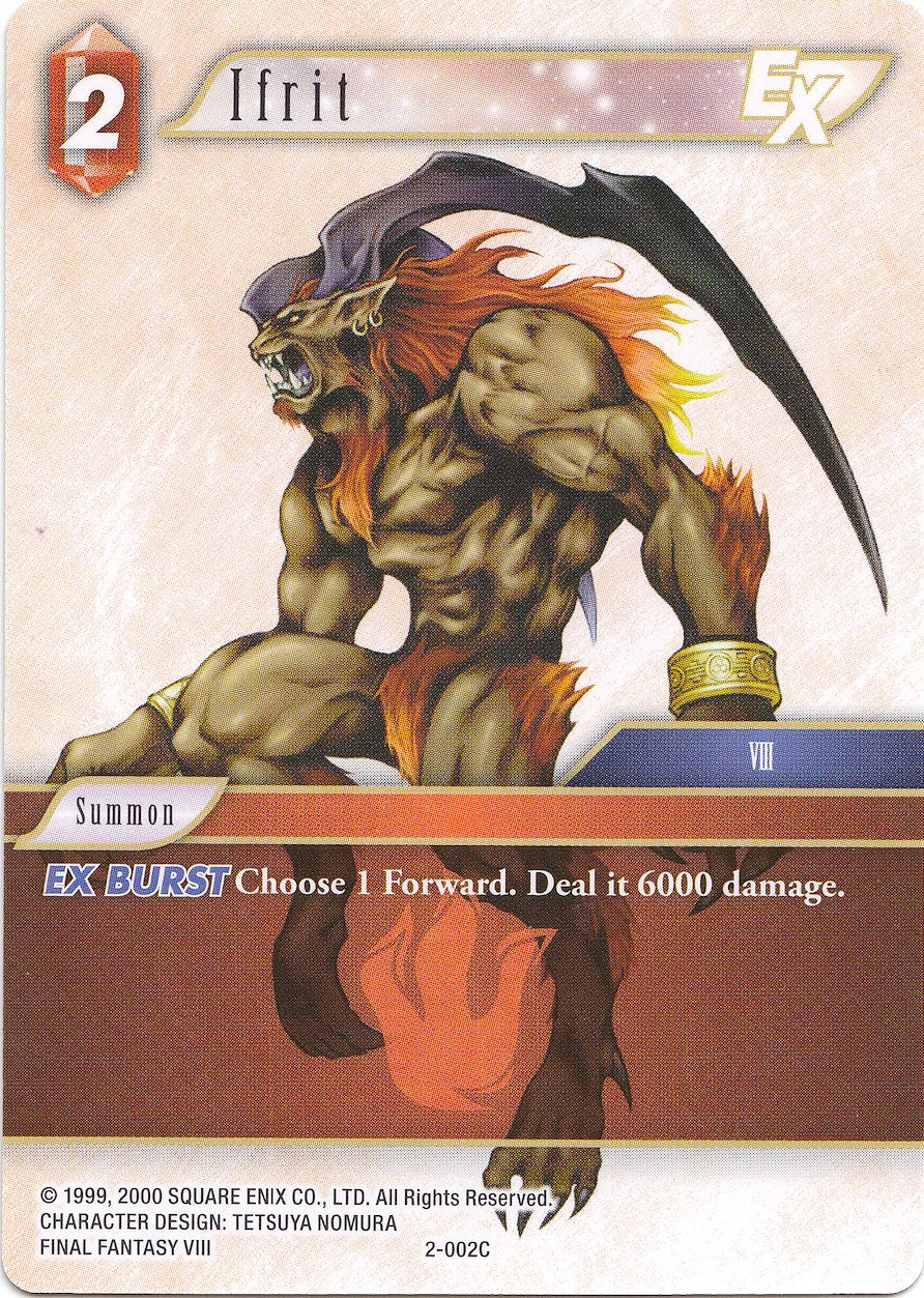 Ifrit EX (Deck Exclusive) [Opus II] | Total Play