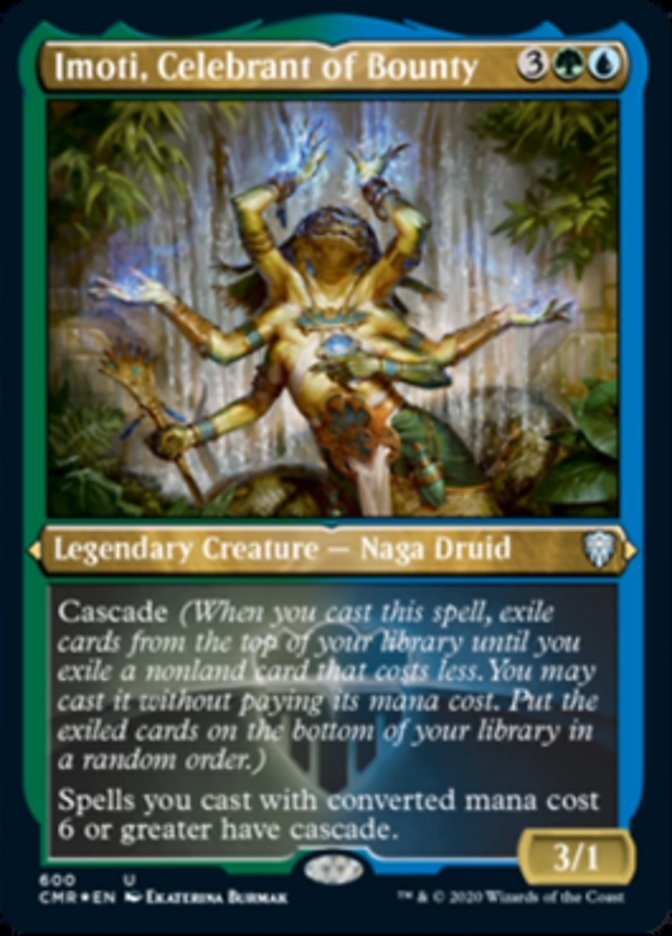 Imoti, Celebrant of Bounty (Etched) [Commander Legends] | Total Play