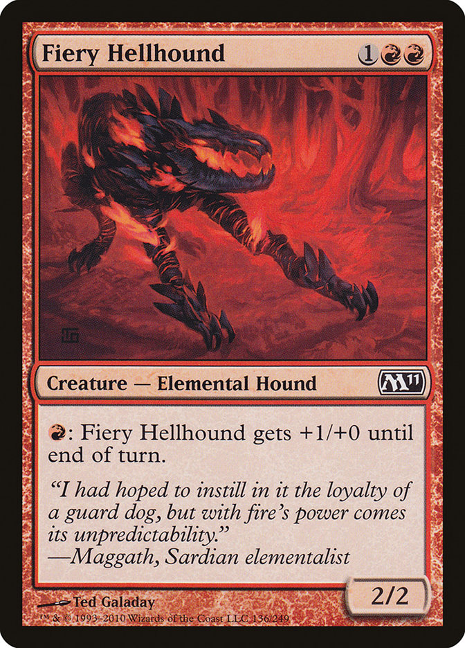 Fiery Hellhound [Magic 2011] | Total Play