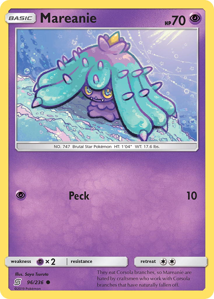 Mareanie (96/236) [Sun & Moon: Unified Minds] | Total Play