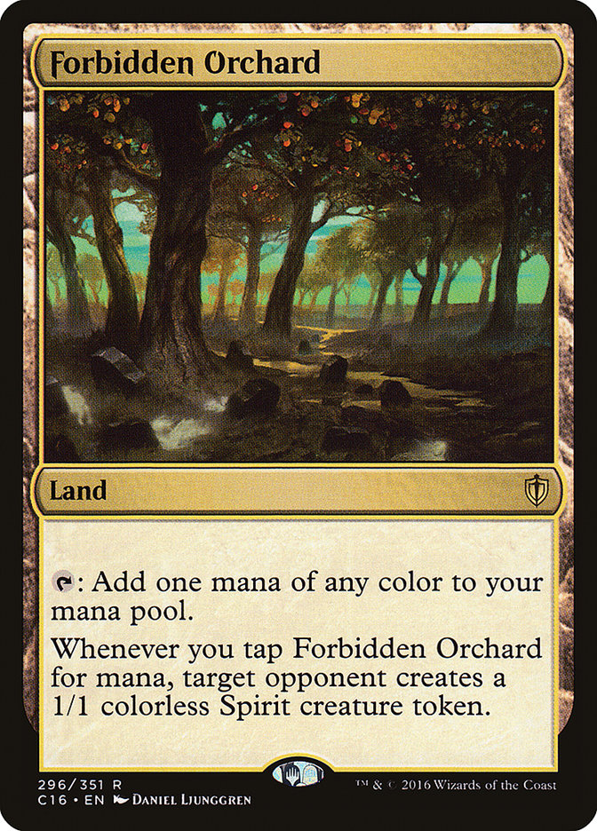Forbidden Orchard [Commander 2016] | Total Play