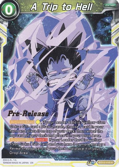 A Trip to Hell (BT14-118) [Cross Spirits Prerelease Promos] | Total Play