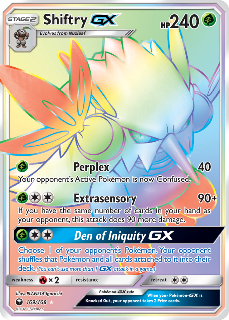 Shiftry GX (169/168) [Sun & Moon: Celestial Storm] | Total Play