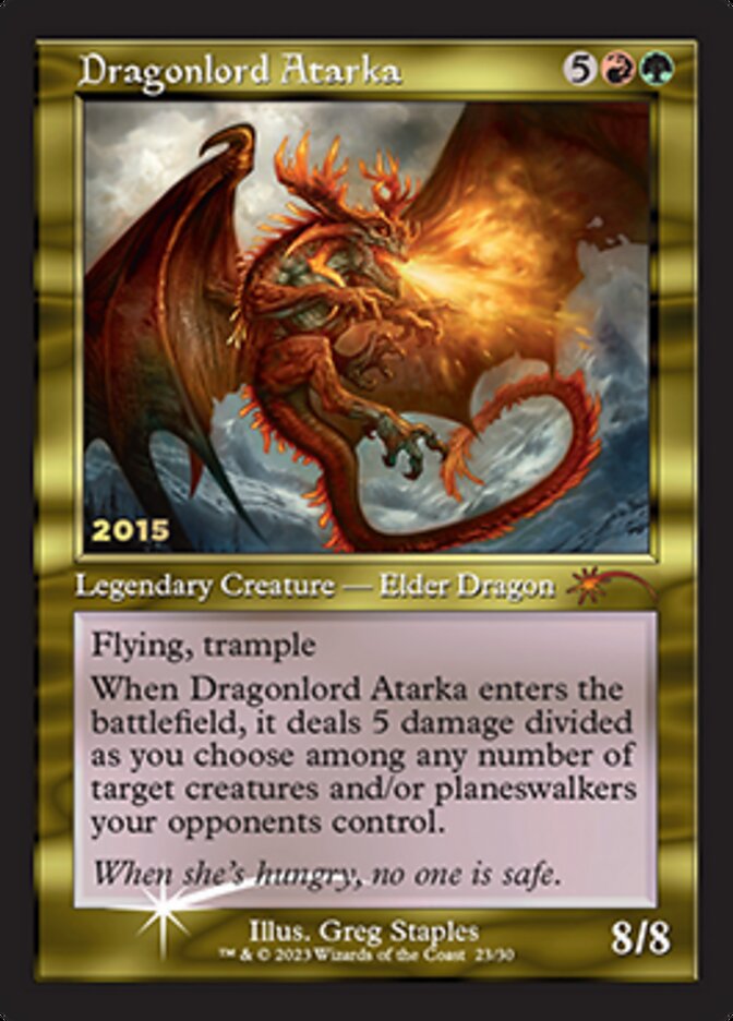 Dragonlord Atarka [30th Anniversary Promos] | Total Play