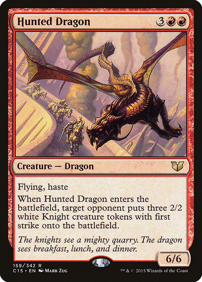 Hunted Dragon [Commander 2015] | Total Play