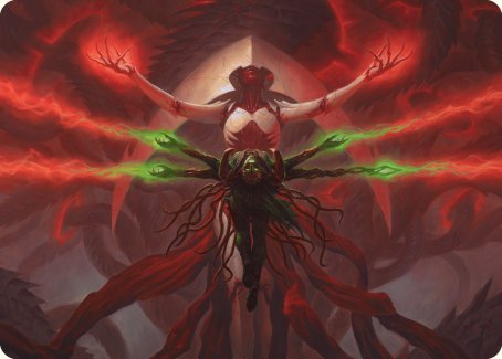 All Will Be One Art Card [Phyrexia: All Will Be One Art Series] | Total Play