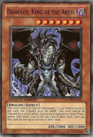 Diabolos, King of the Abyss [GLD4-EN018] Common | Total Play