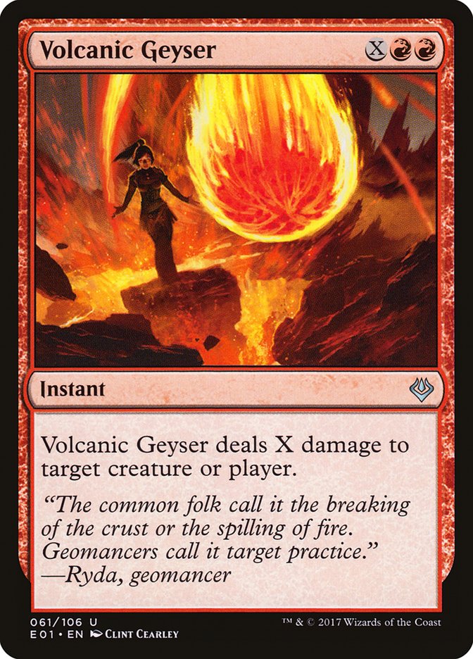 Volcanic Geyser [Archenemy: Nicol Bolas] | Total Play