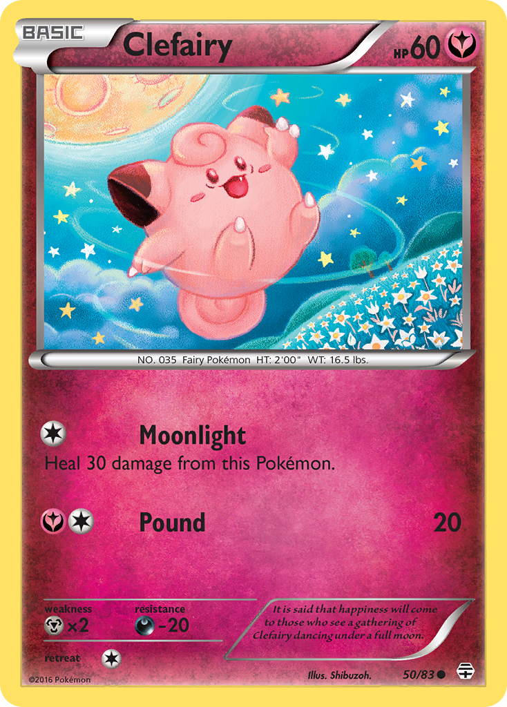 Clefairy (50/83) [XY: Generations] | Total Play