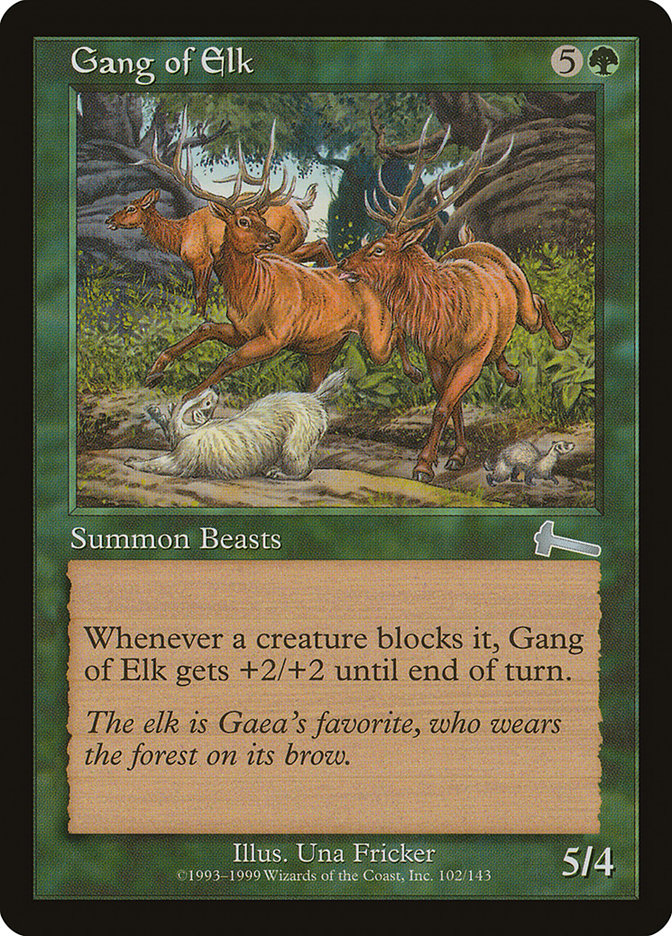 Gang of Elk [Urza's Legacy] | Total Play