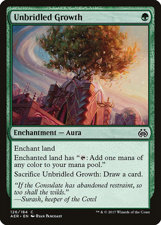 Unbridled Growth [Aether Revolt] | Total Play