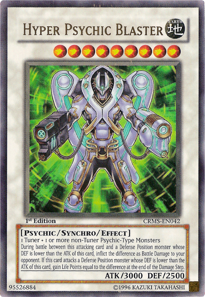 Hyper Psychic Blaster [CRMS-EN042] Ultra Rare | Total Play