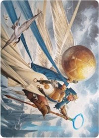 Linvala, Shield of Sea Gate Art Card [Zendikar Rising Art Series] | Total Play