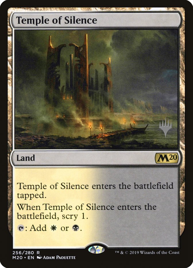 Temple of Silence (Promo Pack) [Core Set 2020 Promos] | Total Play