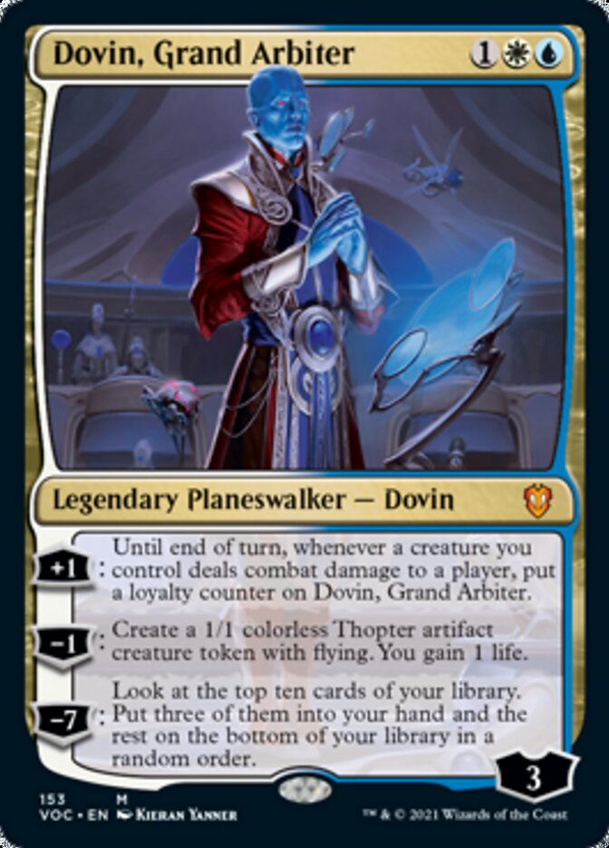 Dovin, Grand Arbiter [Innistrad: Crimson Vow Commander] | Total Play