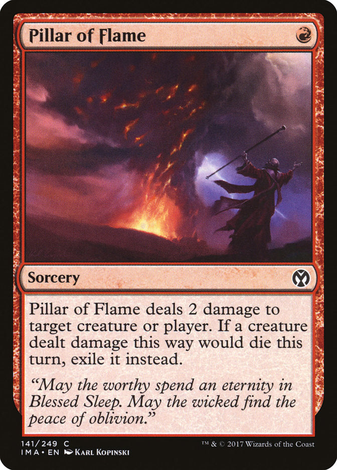 Pillar of Flame [Iconic Masters] | Total Play