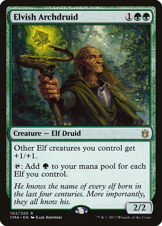 Elvish Archdruid [Commander Anthology] | Total Play