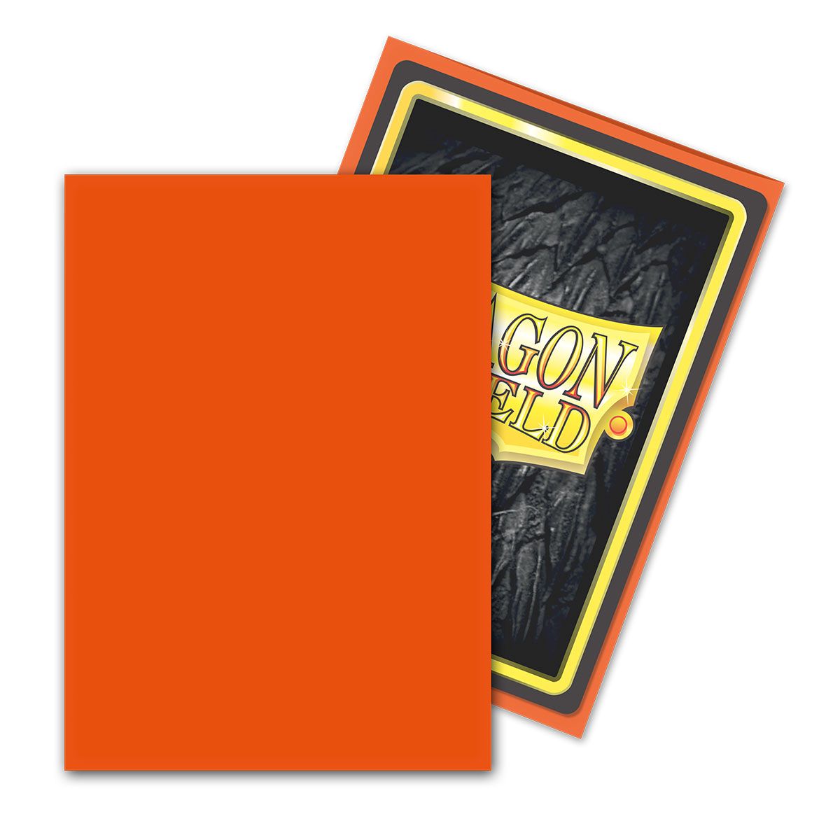 Dragon Shield: Standard 100ct Sleeves - Tangerine (Classic) | Total Play